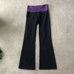 Lululemon flared yoga pants